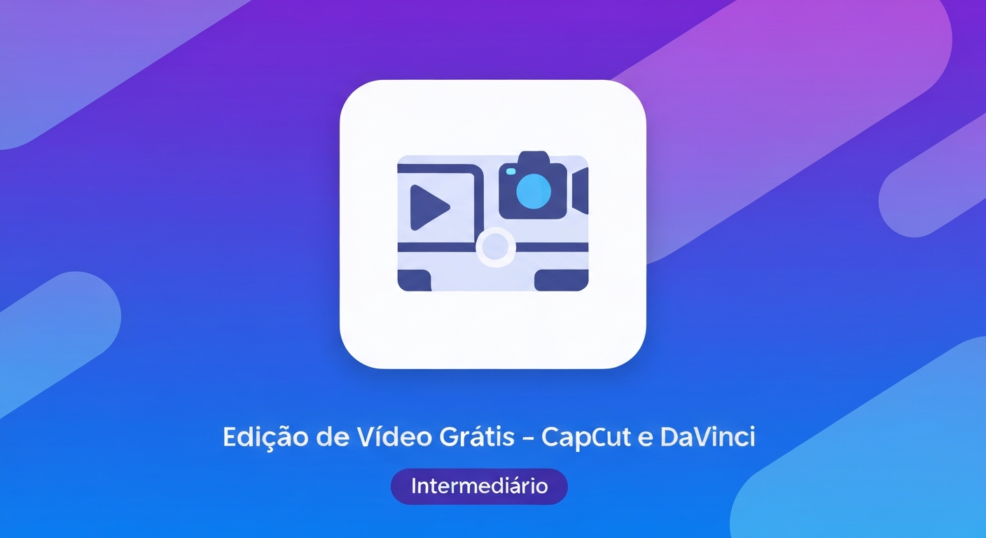 Edição de Vídeo Grátis — CapCut e DaVinci