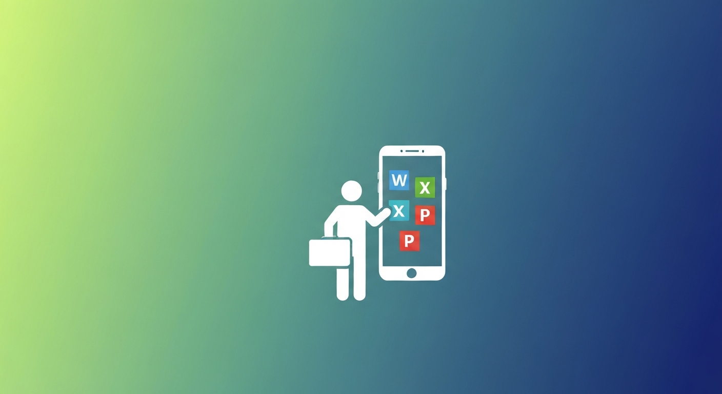 Office Mobile — Word, Excel e PowerPoint no Celular