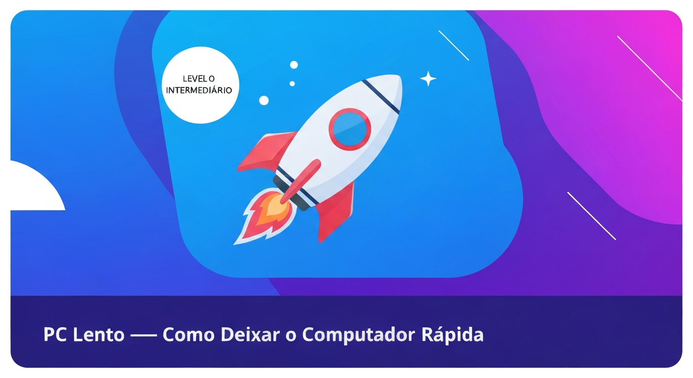 PC Lento — Como Deixar o Computador Rápido